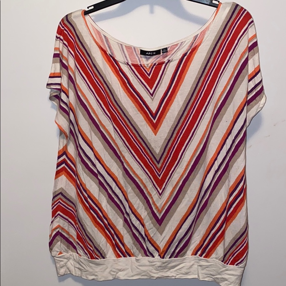 Scoop neck blouse